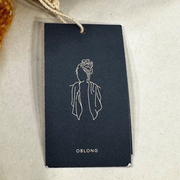 Universal Thread Women's One Size Scarf Orange Plaid Blanket New With Tags - Picture 8 of 10